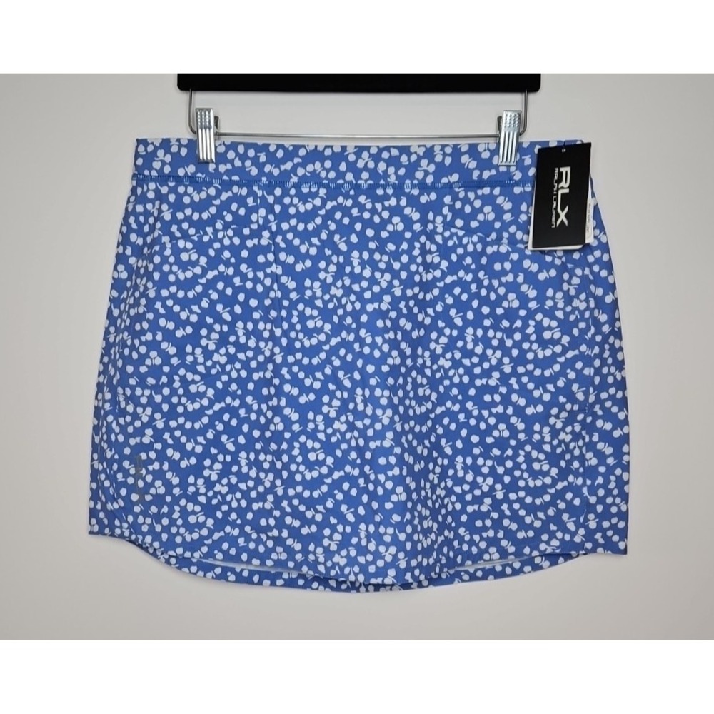 RLX Ralph‎ Lauren Womens Blue Golf Skort Size Large NWT